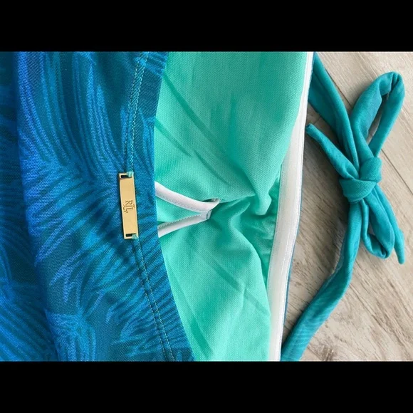 New with tags Ralph Lauren blue ombré swimsuit - Picture 5 of 5